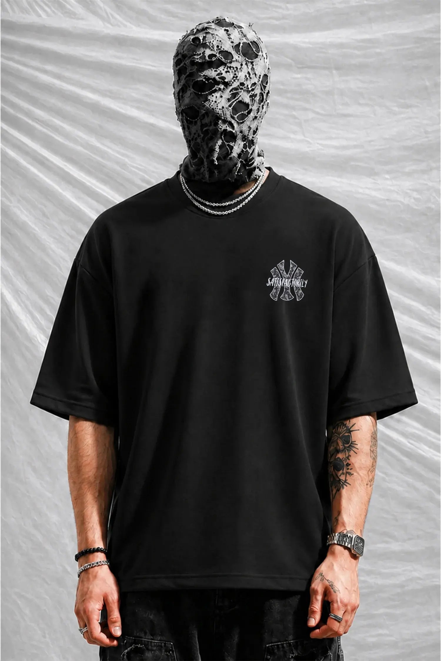 New Era Satisfactorily Graphic Oversize Men's Tee WEARO