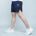 Tf-Navy/Black Contrast Running Shorts | WEARO WEARO