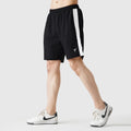 Tf-Black Basic Micro Premium Shorts With White Panel | WEARO WEARO