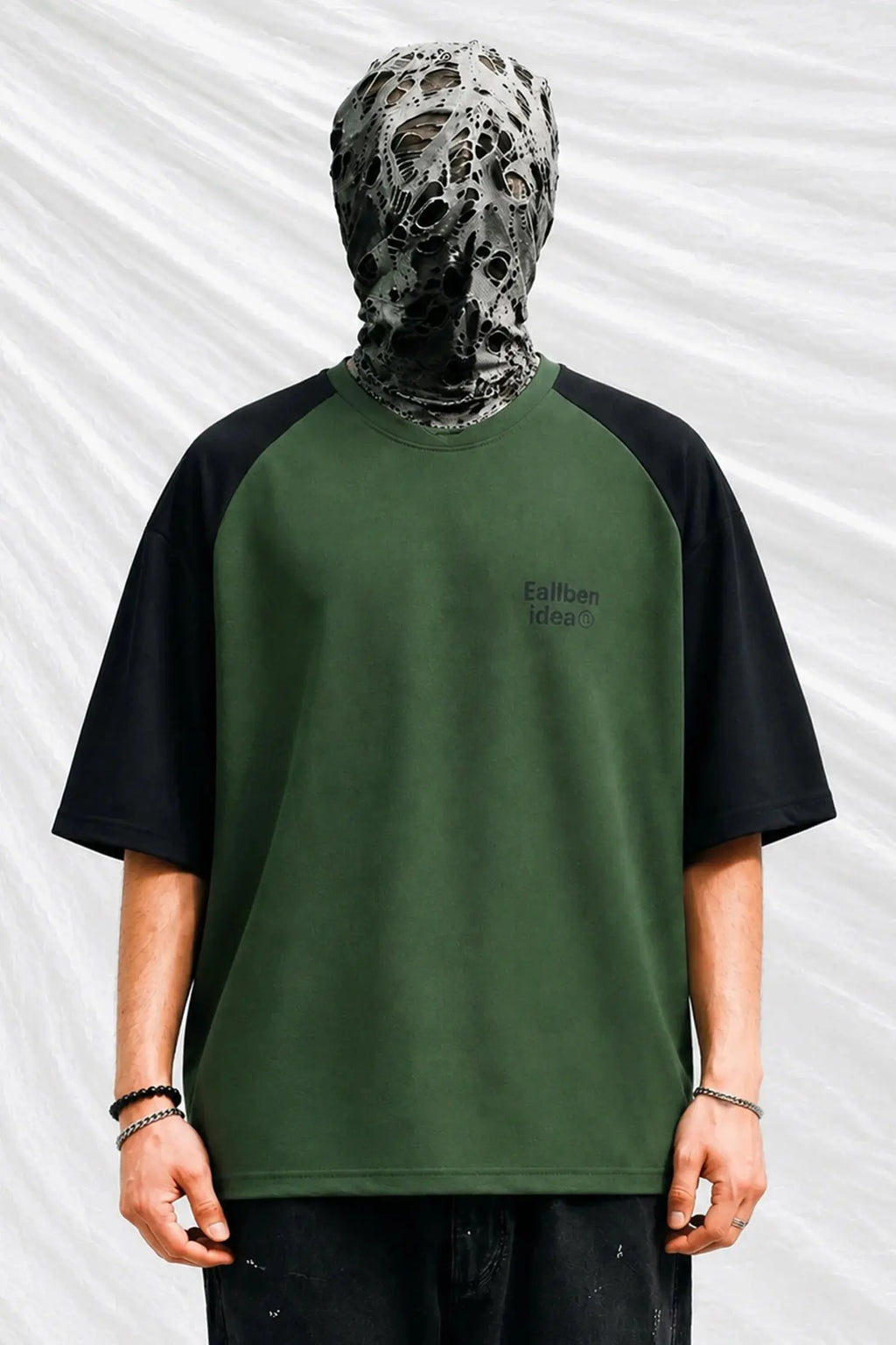 WEARO  Relaxed-Fit Raglan Oversize Tee WEARO