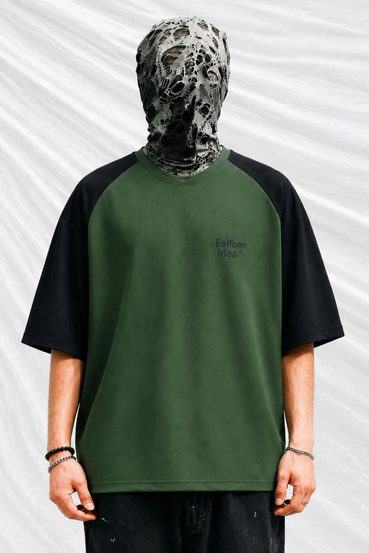 WEARO  Relaxed-Fit Raglan Oversize Tee WEARO