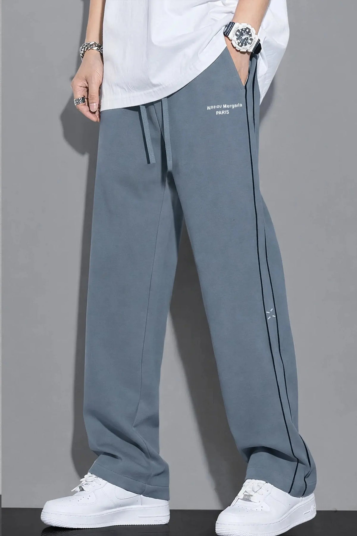Piping Detailing Loose Bottom Trouser WEARO