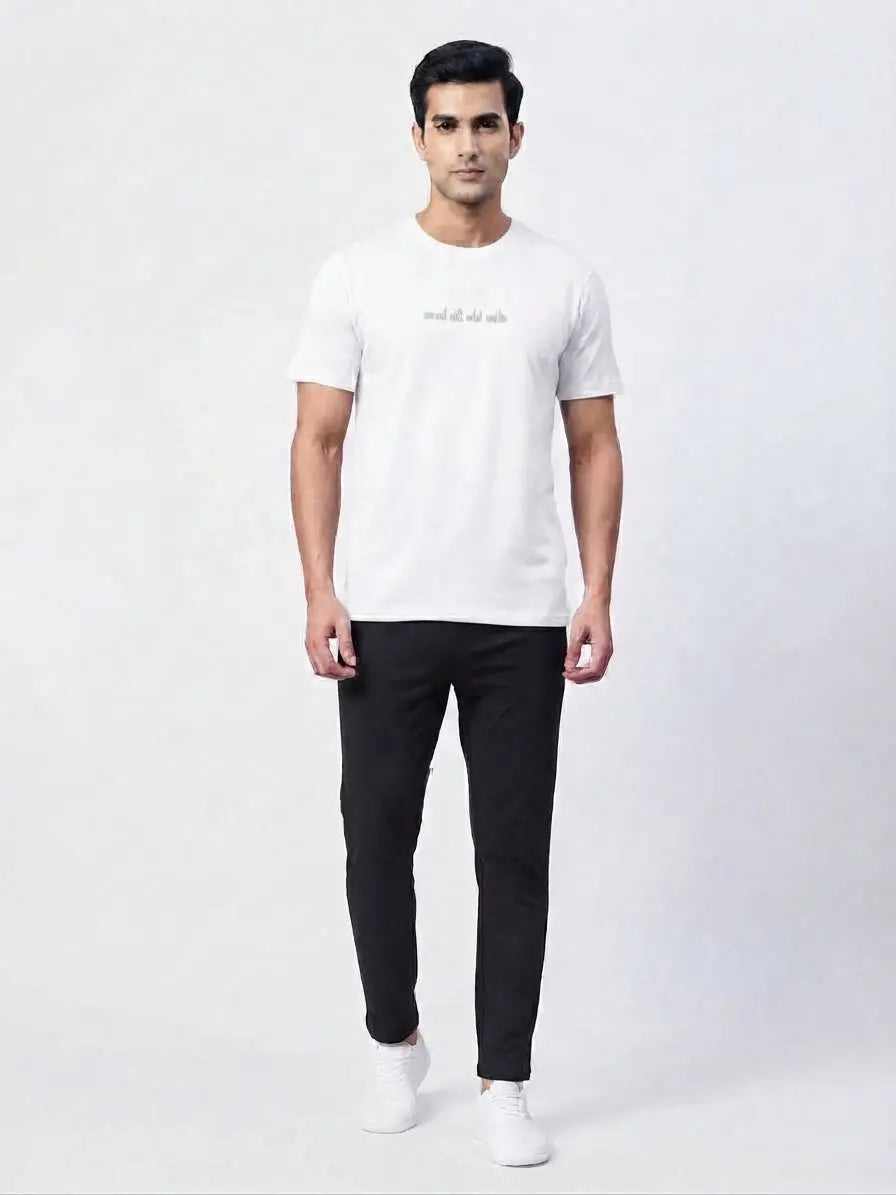 Men’s Black Premium Cotton T-Shirt WEARO